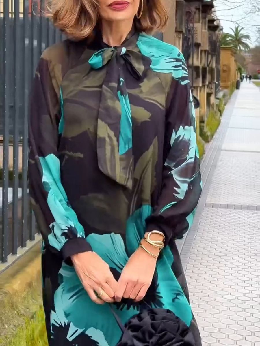 (⏰New Arrivals Promotion $20 OFF) Blue Baulette Midi Dress