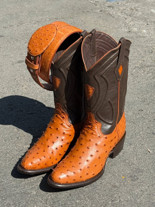 TOP-QUALITY Oval Leather Boots