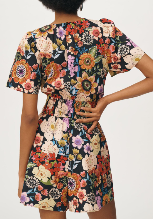 Adorable Multicolor Flower Jumper