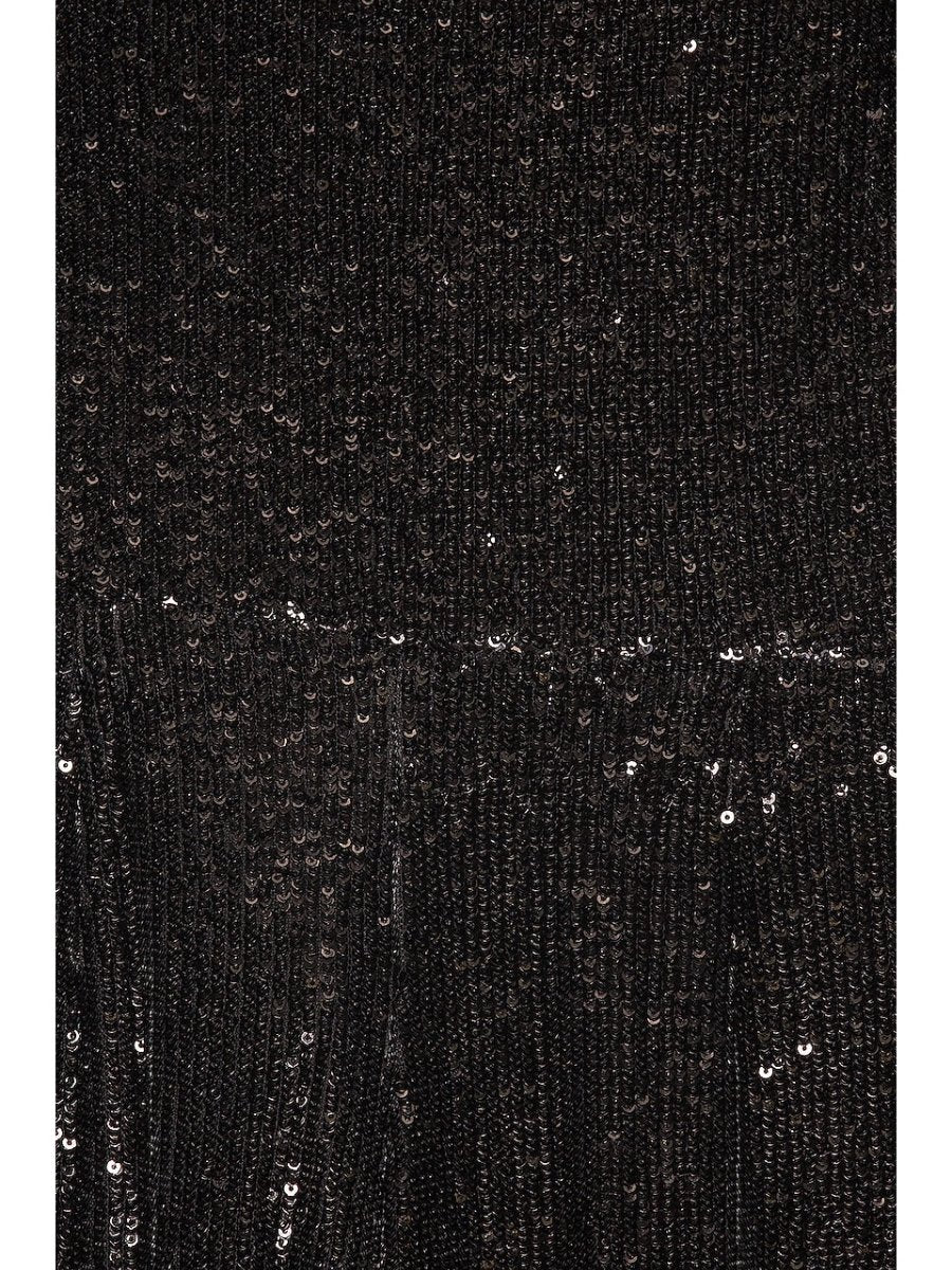 Black Sequined Jumpsuit
