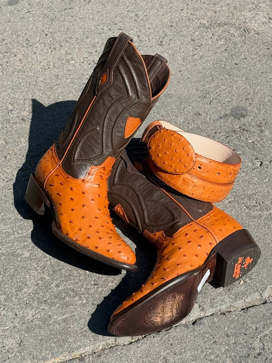 TOP-QUALITY Oval Leather Boots
