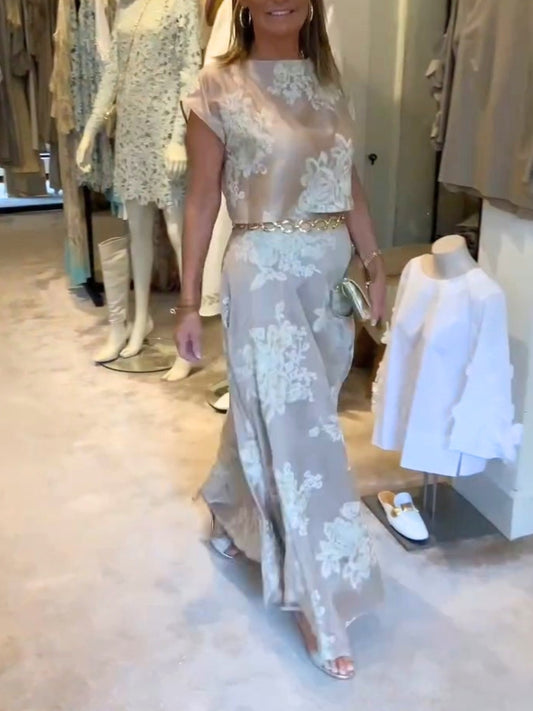 Carlitan Elegant Two-Piece Set