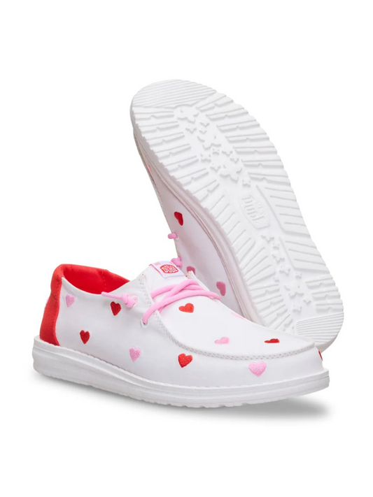 Wendy Embroidered Hearts Slip-On - Women's