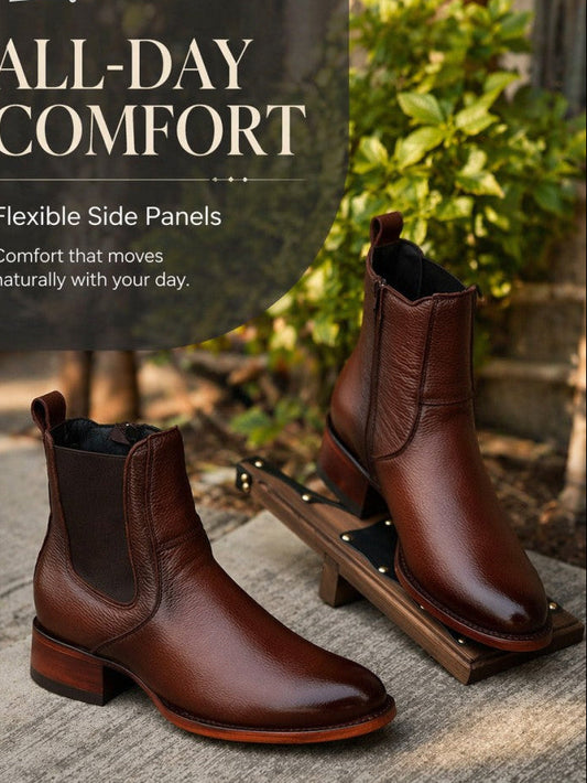 Deerskin Ultra Western Cowboy Boots