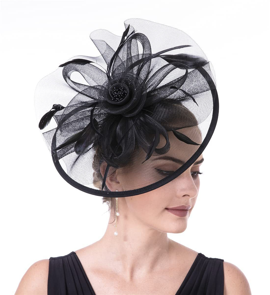 Round Mesh Vintage Hair Accessories