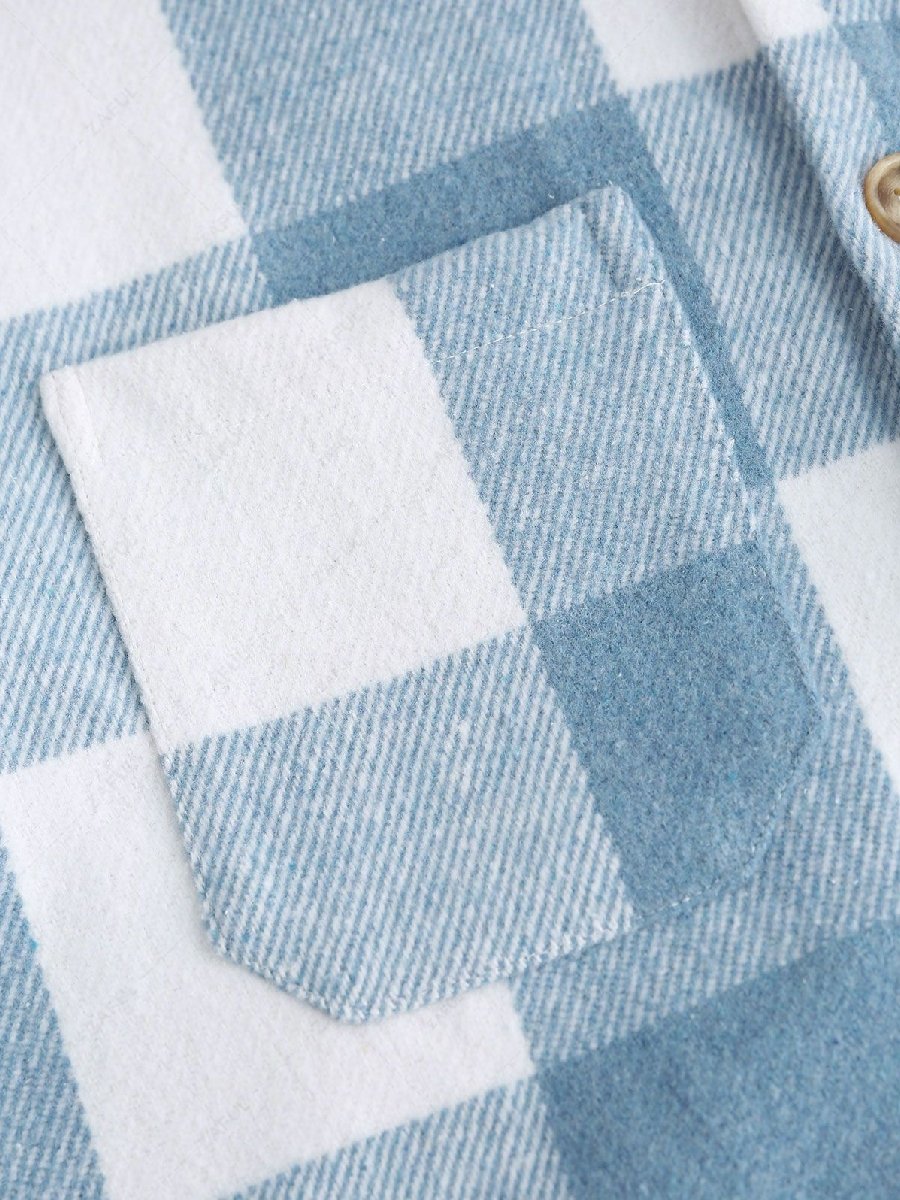 (⏰New Arrivals Promotion $15 OFF) Flannel Casual Plaid Jacket